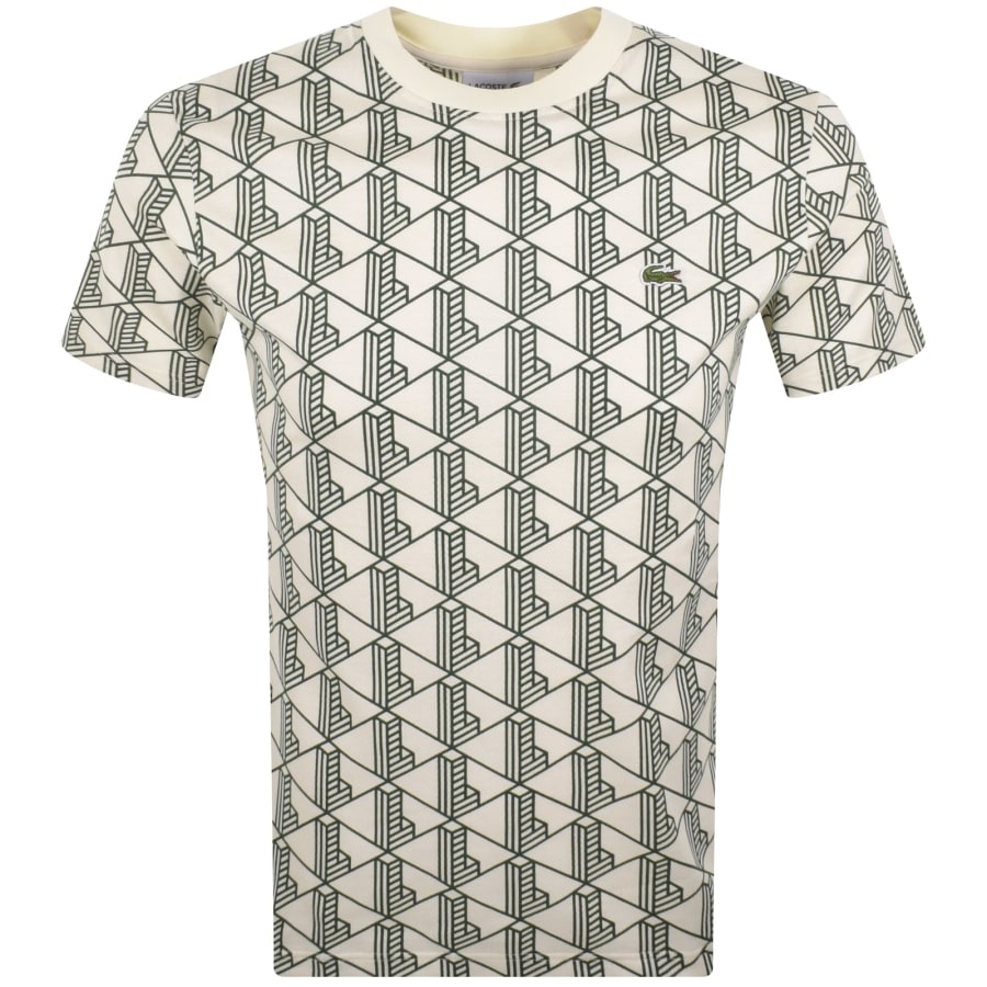 Lacoste Logo T Shirt Grey | Mainline Menswear United States